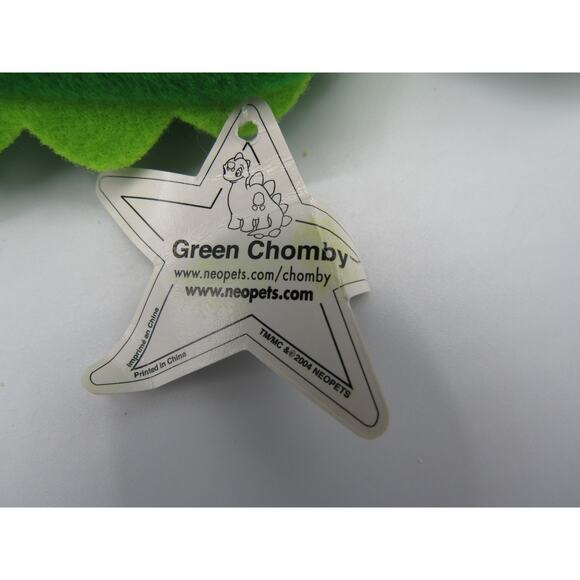 NEW w/ Tags Green Chomby Plush Neopets Limited Edition 2004 McDonald's Authentic - Picture 7 of 12